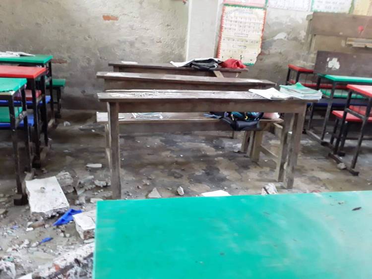 তালতলীতে স্কুল ভবনের বিম ধসে শিক্ষার্থী নিহত, আহত পাঁচ